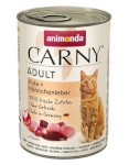 Animonda kassitoit Cat Carny Adult Turkey with Chicken liver - Wet Cat Food- 400g