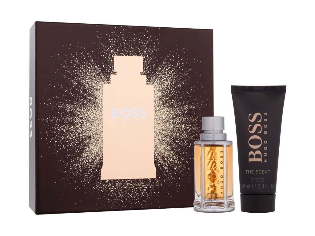 HUGO BOSS parfüümi komplekt Boss The Scent EDT 50ml + 100ml Shower Gel, meestele