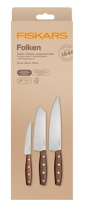 Fiskars Folke nugaadi komplekt, 3 tk