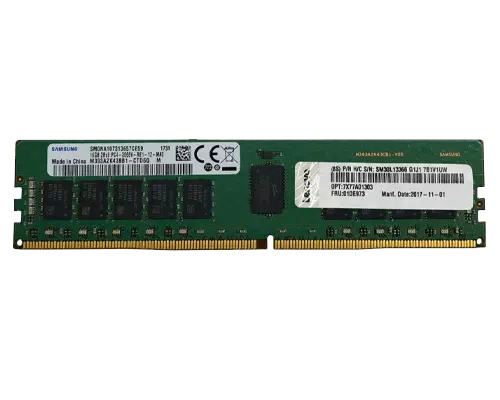 Lenovo TruDDR4 - DDR4 - Modul - 32 GB - DIMM 288-PIN - 3200 MHz - 1.2 V - ungepuffert - ECC - for ThinkSystem SR250 V2 7D7Q, 7D7R, ST250 V2 7D8F, 7D8G, ST50 V2 7D8J (4X77A77496)