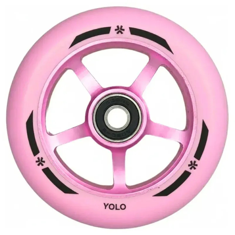 Union Ratas tõukerattale Yolo Pro Scooter Wheel 100mm Pink