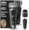 Braun pardel Series 9 PRO+ 9565cc Shaver with Cleaning Station, tumehall