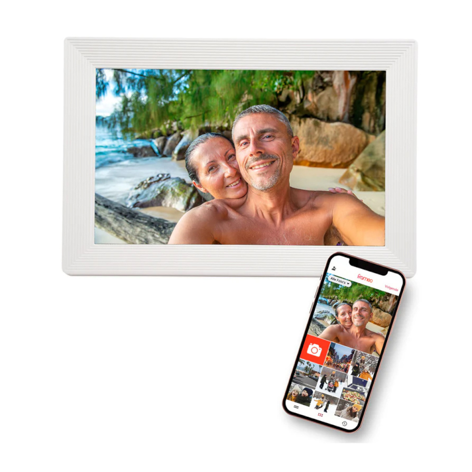 Pora digitaalne pildiraam Pora 10" WF-105T-W valge
