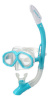 Speedo snorgeldamise komplekt Leisure Adult Dual Lenses & Snorkel Combo SR helesinine