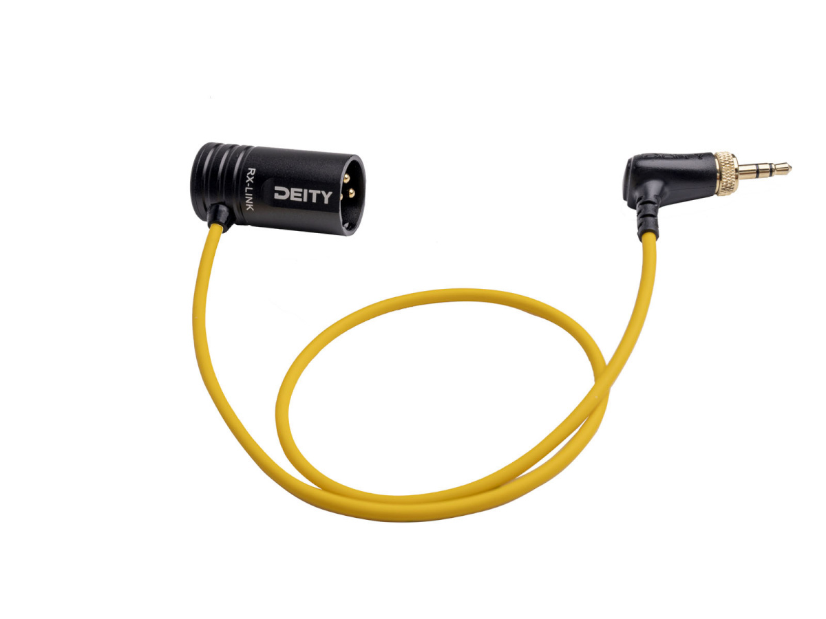 Deity RX-LINK, madala profiiliga XLR - 3,5 mm TRS kaabel