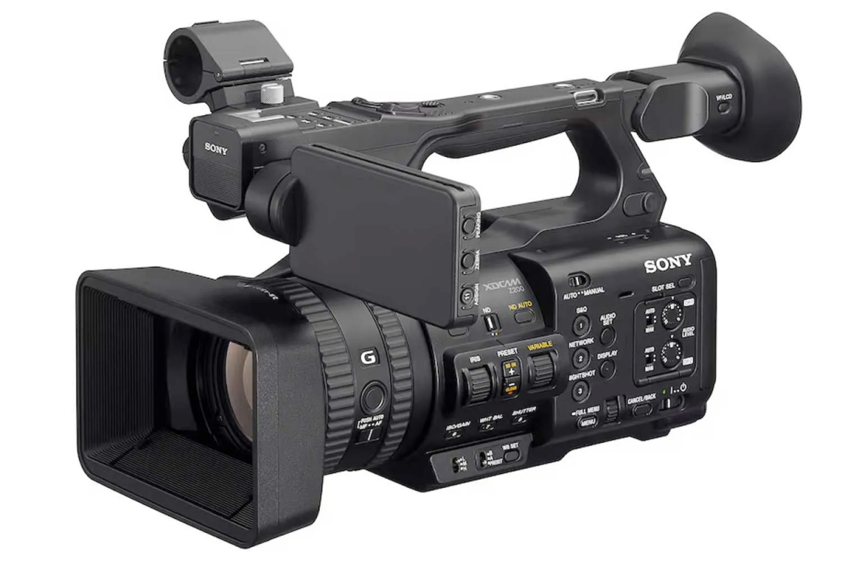 Sony PXW-Z200 4K HDR XDCAM Camcorder with 20x Zoom