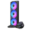 Cooler Master MasterLiquid 360 Atmos II VRM ventilaatoriga vedelikjahuti, must