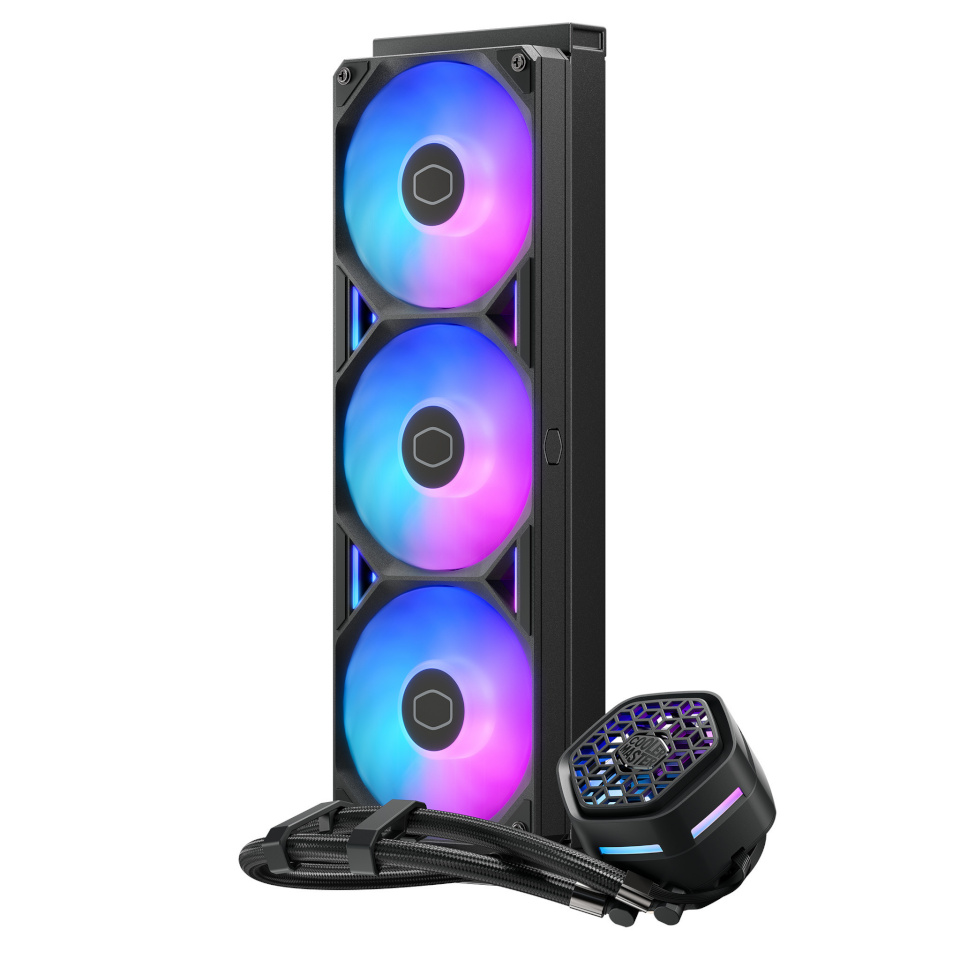 Cooler Master MasterLiquid 360 Atmos II VRM ventilaatoriga vedelikjahuti, must