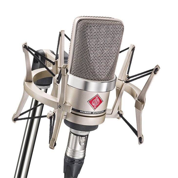 NEUMANN mikrofon TLM 102 NI Studio-Set - large-diaphragm kondensaator with shock mount, nickel