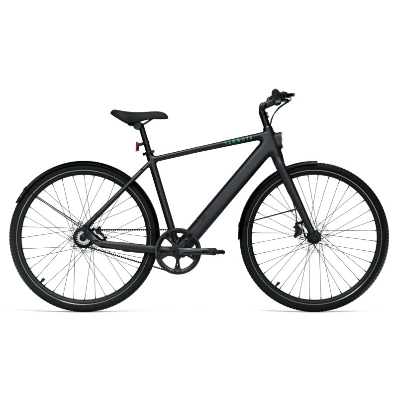 TENWAYS elektrijalgratas CGO600 PRO 2025 28" Midnight Black, XL 58 cm