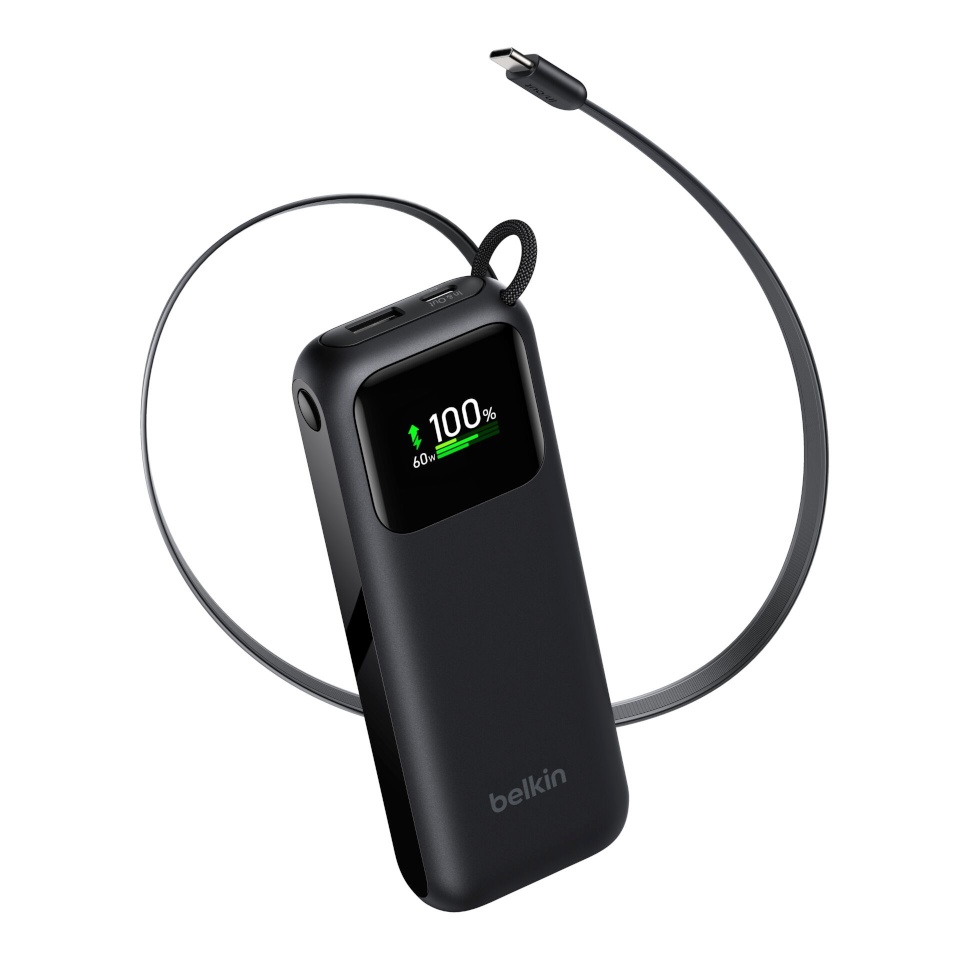 Belkin akupank UltraCharge Smart Display PB 11.000mAh 60W schw.BPB041hqBK