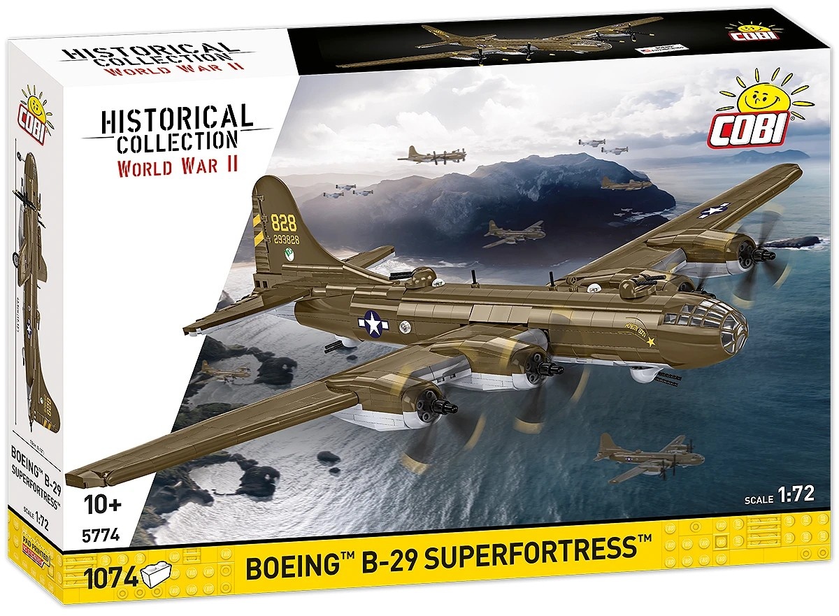 Cobi klotsid Blocks Boeing B-29 Superfortress 1074 blocks