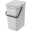 Brabantia prügikast Sort & Go Waste Bin 12L, helehall