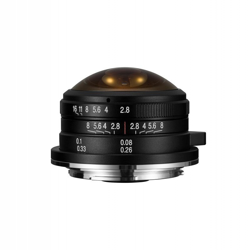 Venus Optics Laowa objektiiv 4mm F2.8 Fisheye for Canon RF