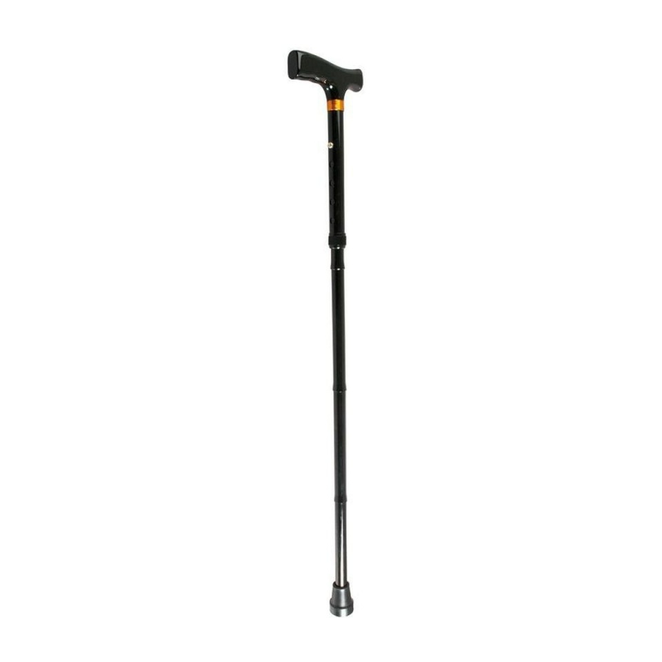 MDH jalutuskepp VCBP0022 Folding Walking Stick, must