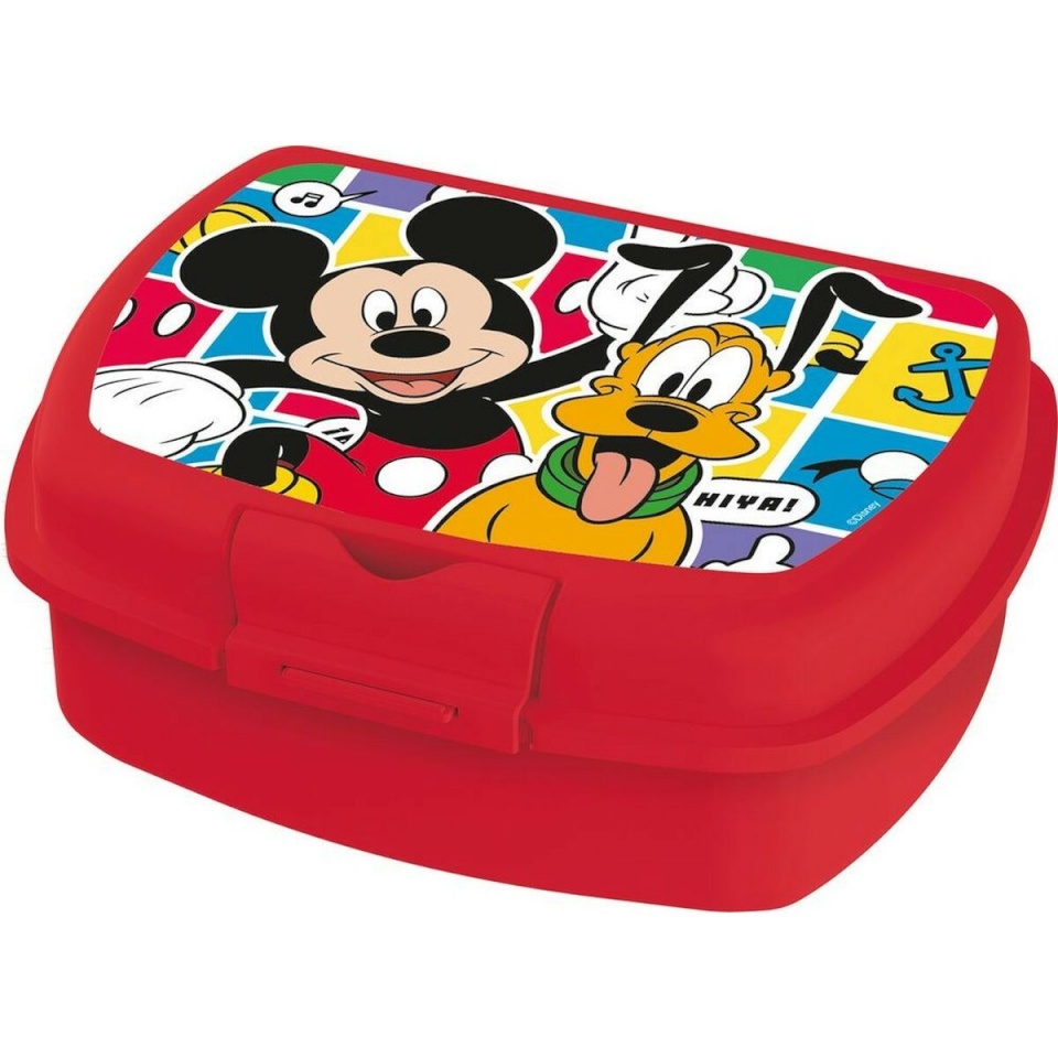 Mickey Mouse Lõunasöögikarp CZ11370 punane Plastmass