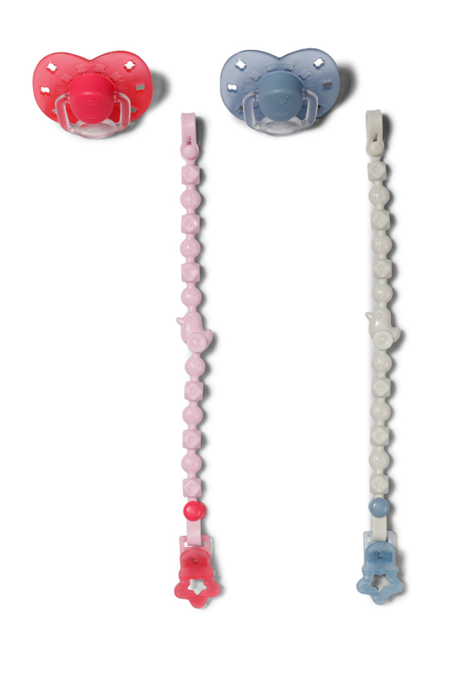 ZAPF nukuriided BABY Born Magischer Schnuller with Clip (43cm, sortierter Artikel, 1 Teil)