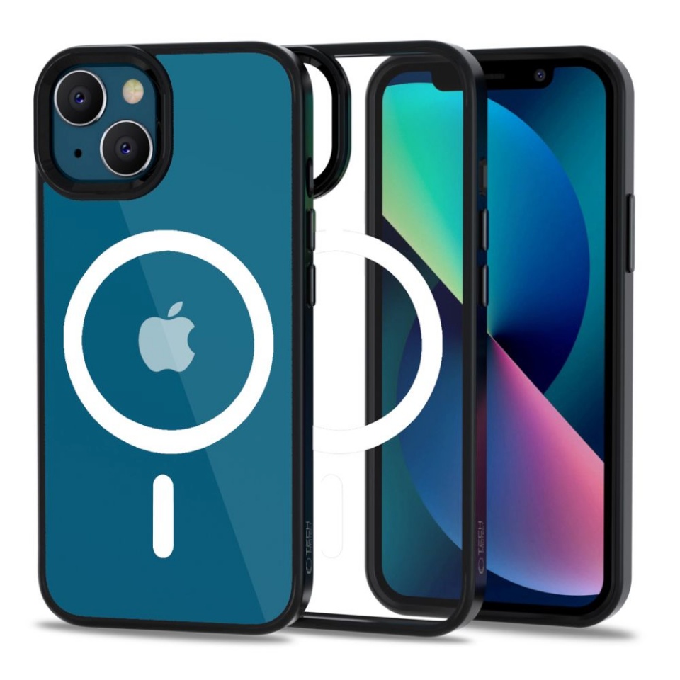 Tech-Protect MAGMAT MagSafe iPhone 13 CLEAR/Black