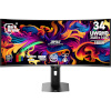 MSI monitor MPG 341CQR QD-OLED X36 - 360Hz | UWQHD | RGB V-Stripe QD-OLED | 34"
