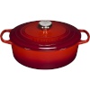 Le Creuset Signature Casserole oval 29 cm Cerise