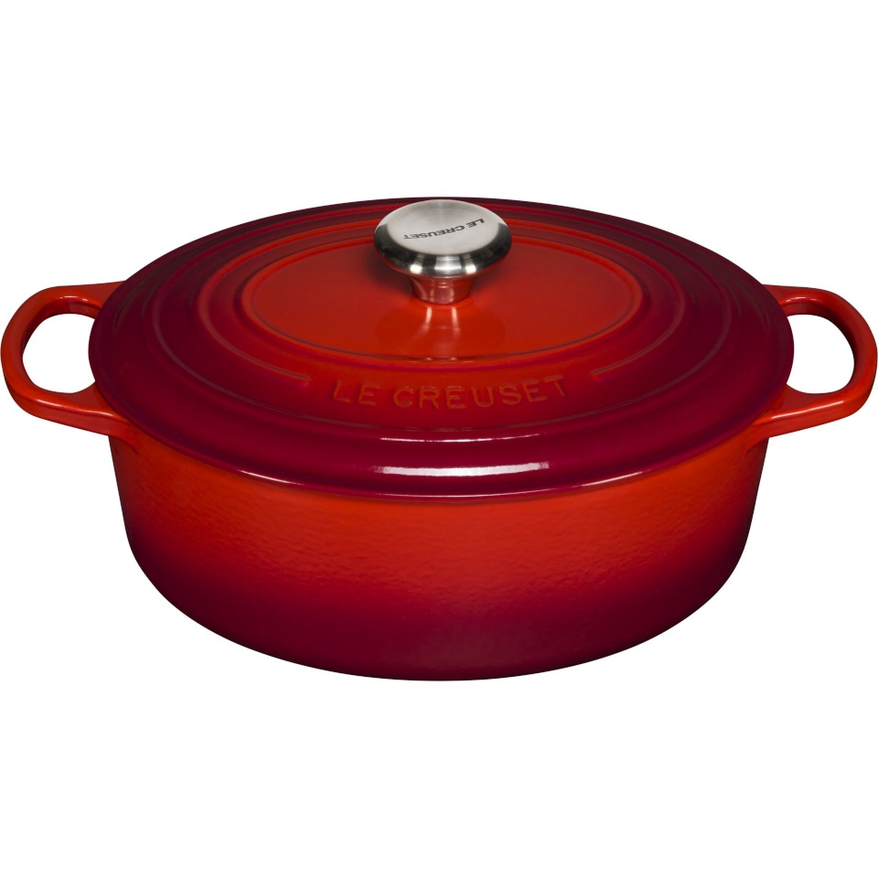 Le Creuset Signature Casserole oval 29 cm Cerise