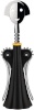 Alessi korgitser Anna G. Corkscrew, must/roostevaba teras