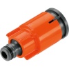 Gardena otsik 5797-20 Water Plug with Stop Valve, oranž/must