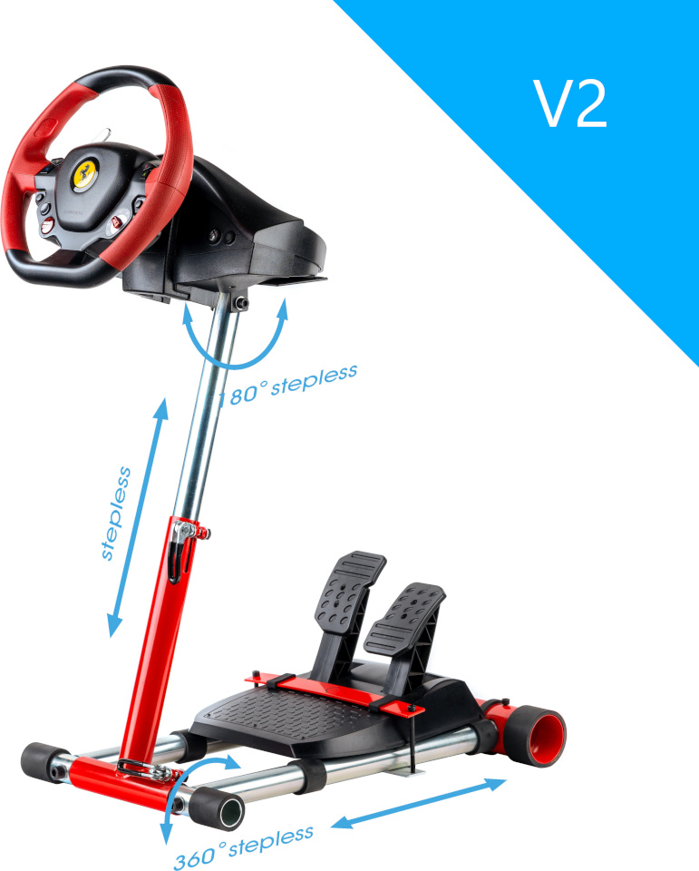 Wheel Stand Pro V2 rattaalus Thrustmaster T80/T100/F458/F430/RGT ratastele