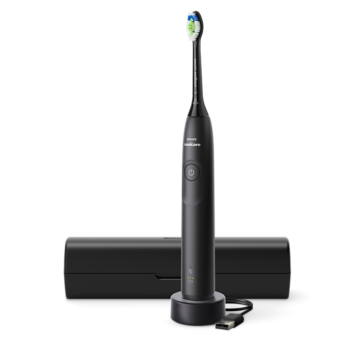 Philips elektriline hambahari HX7101/02 Series 5300 Rechargeable Sonic Electric Toothbrush, must