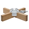 Krinner Kopenhagen valge 2.5m / 12cm Christmas Tree Stand