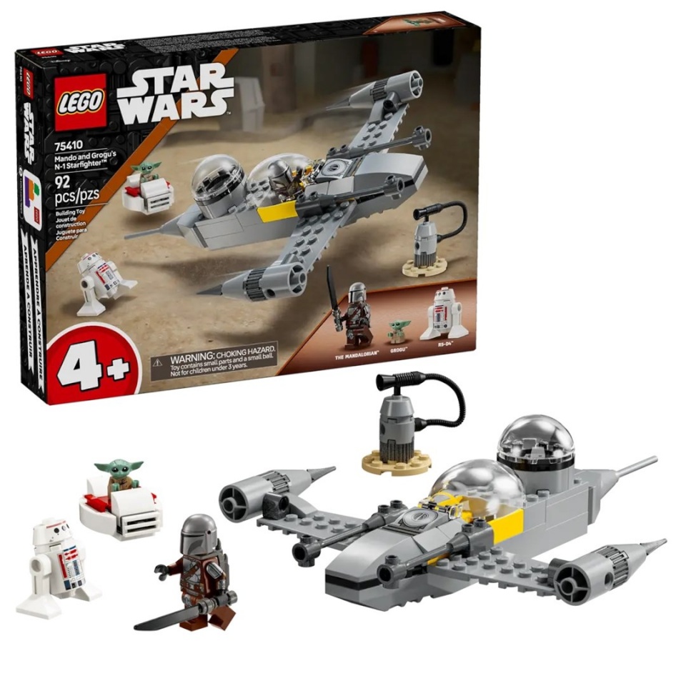 Lego klotsid STAR WARS 75410 Mando and Grogu's N-1 Starfighter