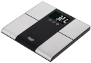 Adler vannitoakaal AD 8165 Bathroom Scale with Analyzer, roosetavaba teras/must
