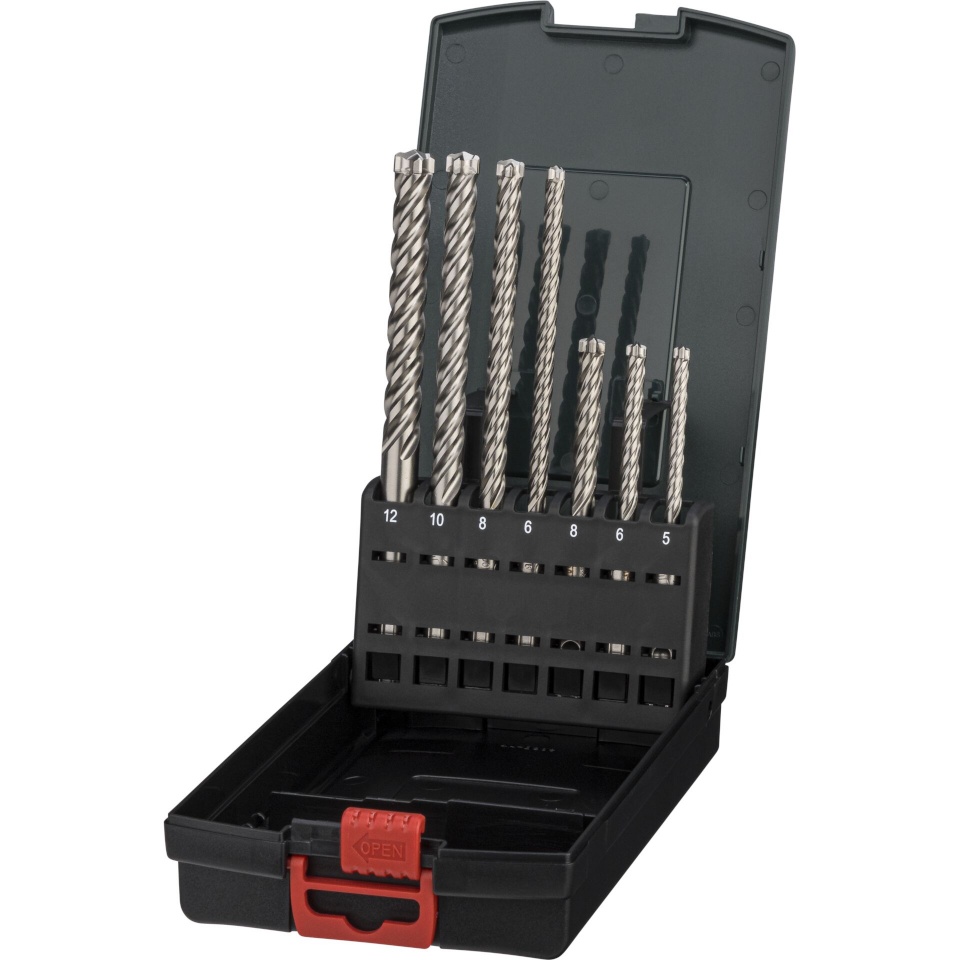 Metabo puur SDS-plus P4P (4C) Drill Set 7-osaline
