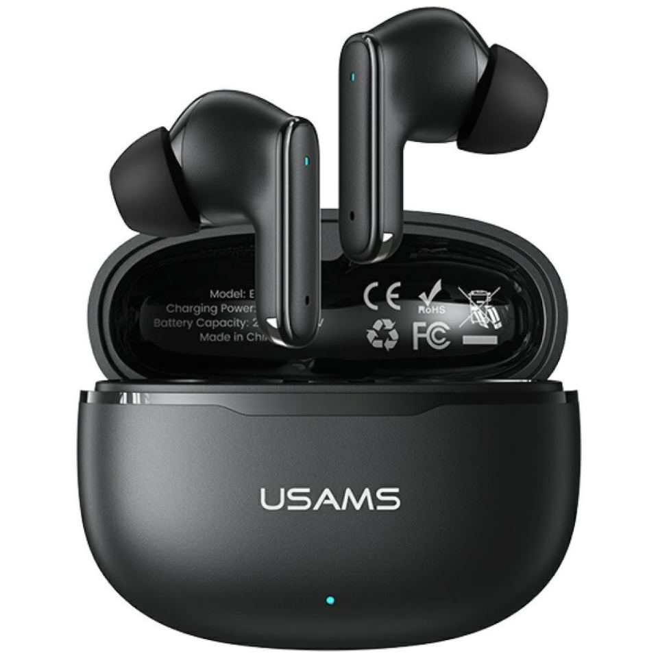 USAMS kõrvaklapid Bluetooth headphones 6.0 E05 TWS must
