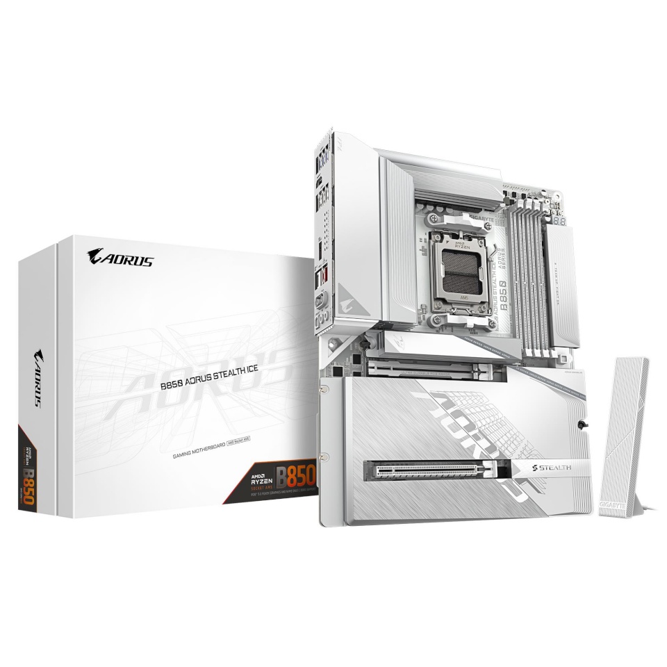 Gigabyte emaplaat AMD B850 sam5 ATX memory Ddr5 b850astealthice1.0