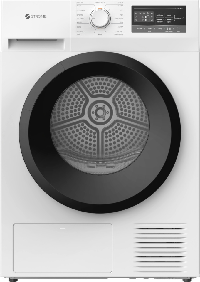 Ströme kuivati HDP381T/01 Tumble Dryer, 8kg, valge