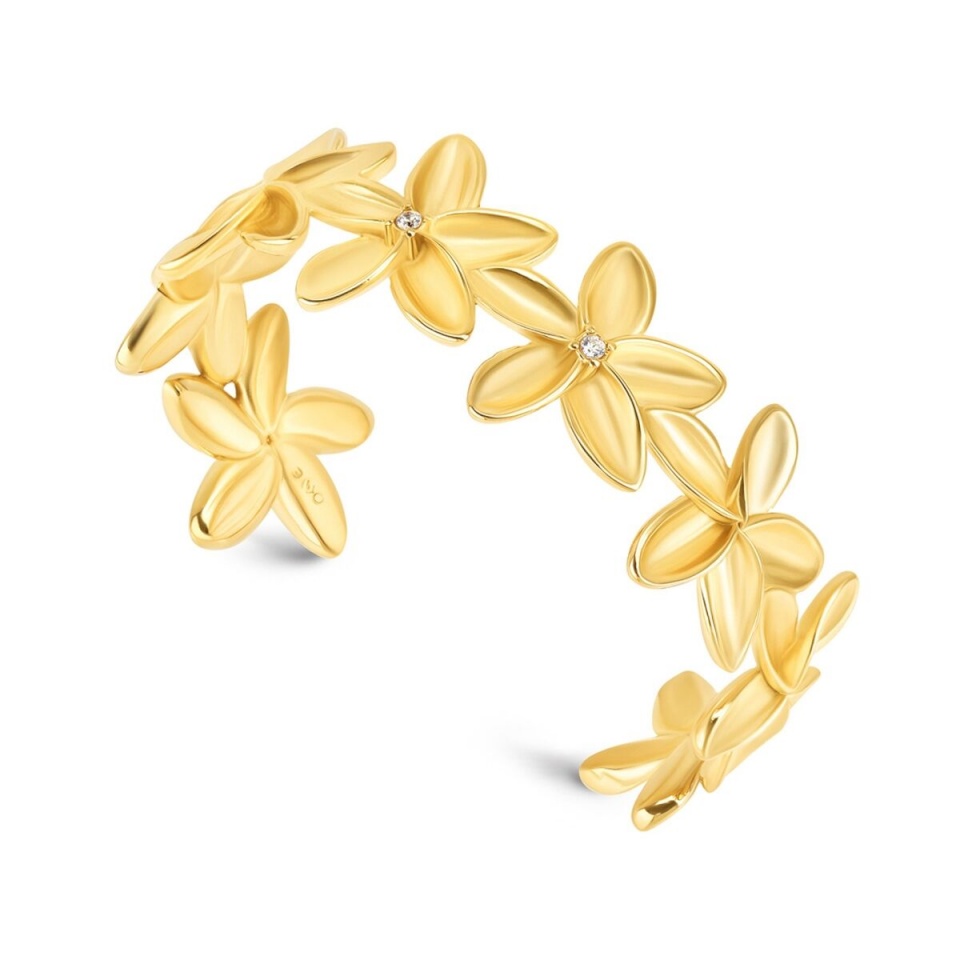 One Jewels naiste käevõru OJPFB02G kuldne