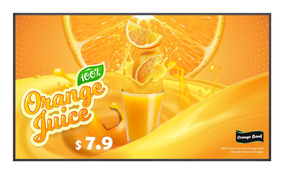 LG televiisor 49UH5Q-E Signage Display Digital signage flat panel 124.5 cm (49") LCD Wi-Fi 500 cd/m² 4K Ultra HD must WebOS