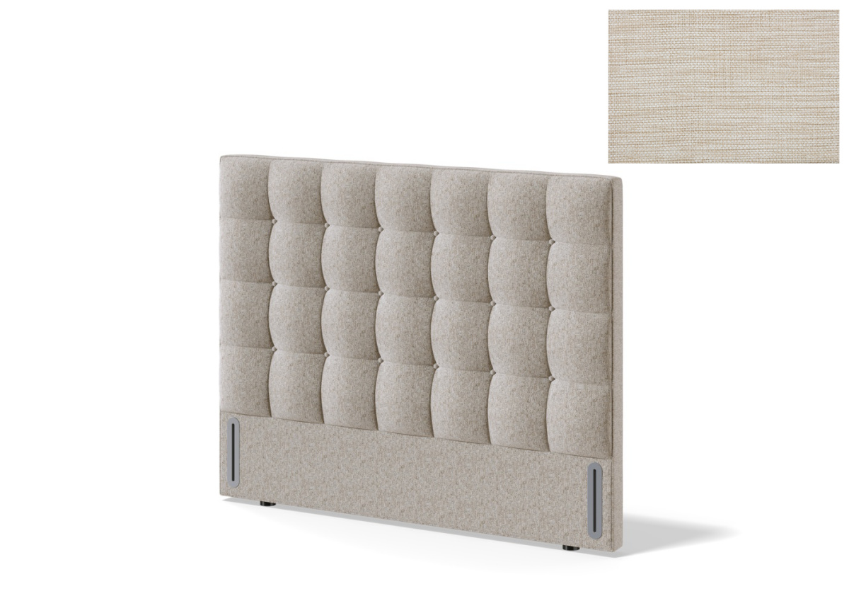 Sleepwell voodiots RED/BLACK BLOCKELIS, 141x14x126.5cm, MANGO helebeež