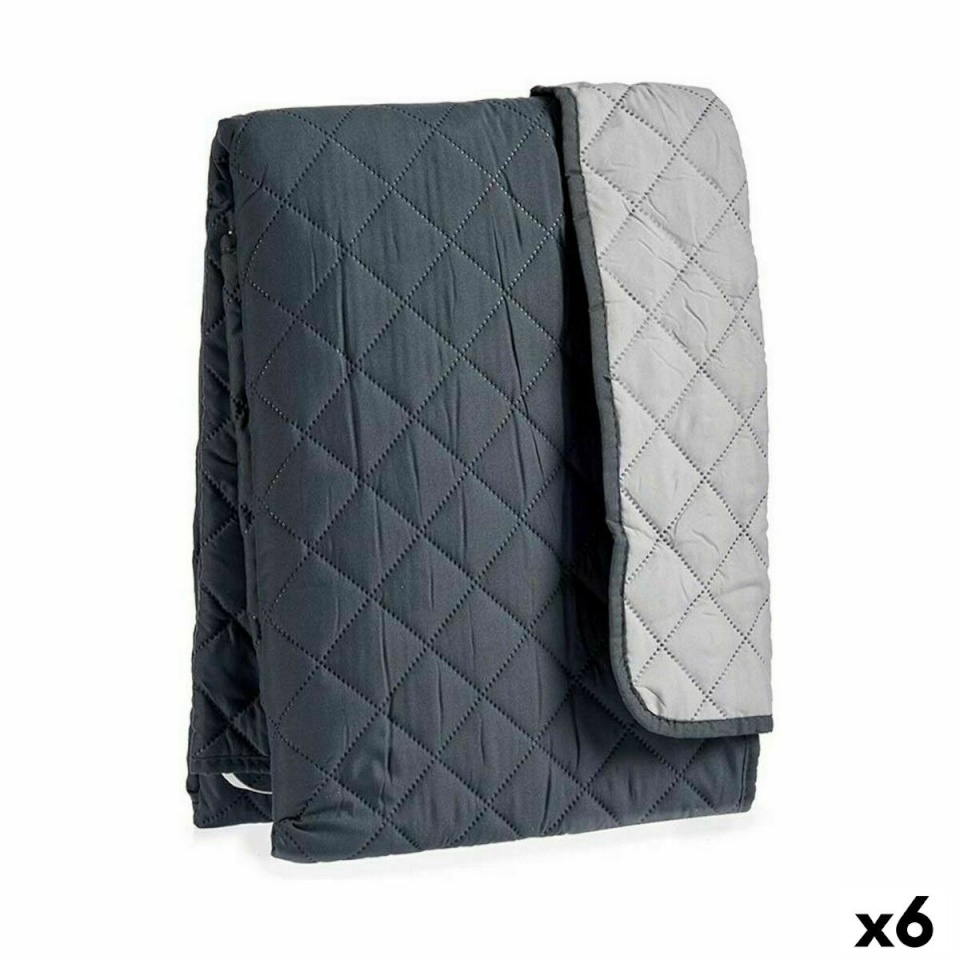 Gift Decor Diivanikate Polsterdatud hall tumehall 290x200x0,5cm (6 Ühikut)