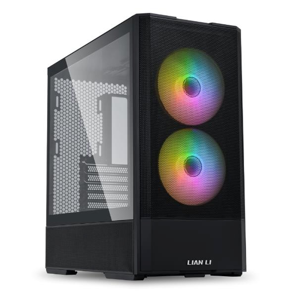 Lian Li LANCOOL 207 PC Gehäuse, Midi-Tower, ATX, Tempered Glass - schwarz (LANCOOL 207RX)