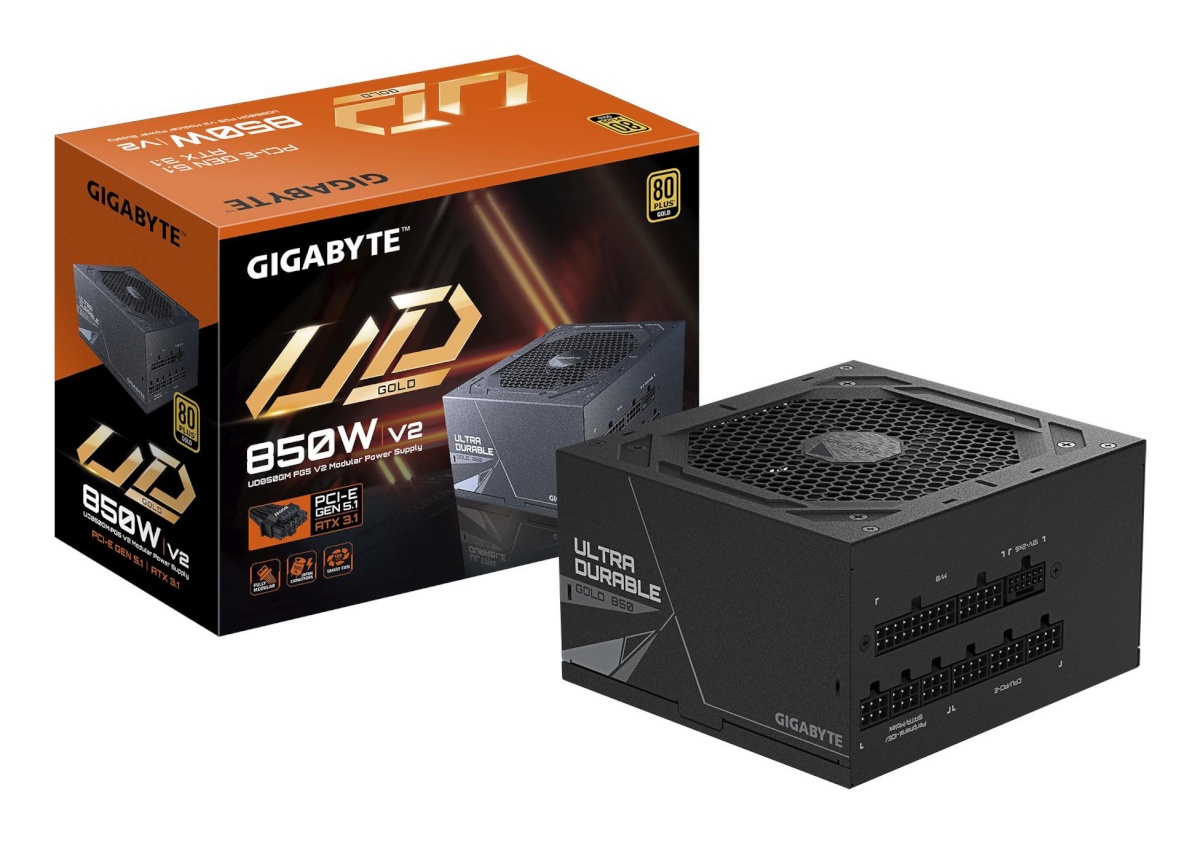 Gigabyte toiteplokk PSU | UD850GM PG5 V2 | 850 W