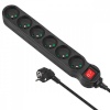 Maclean pikendusjuhe Power Strip 6 Sockets On/off switch 1.5m