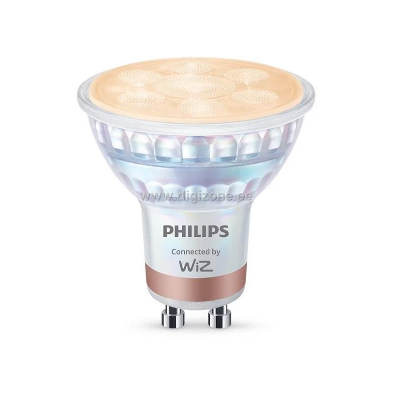 Philips LED pirn Wiz Smart LED Spot, GU10, 3tk, valge