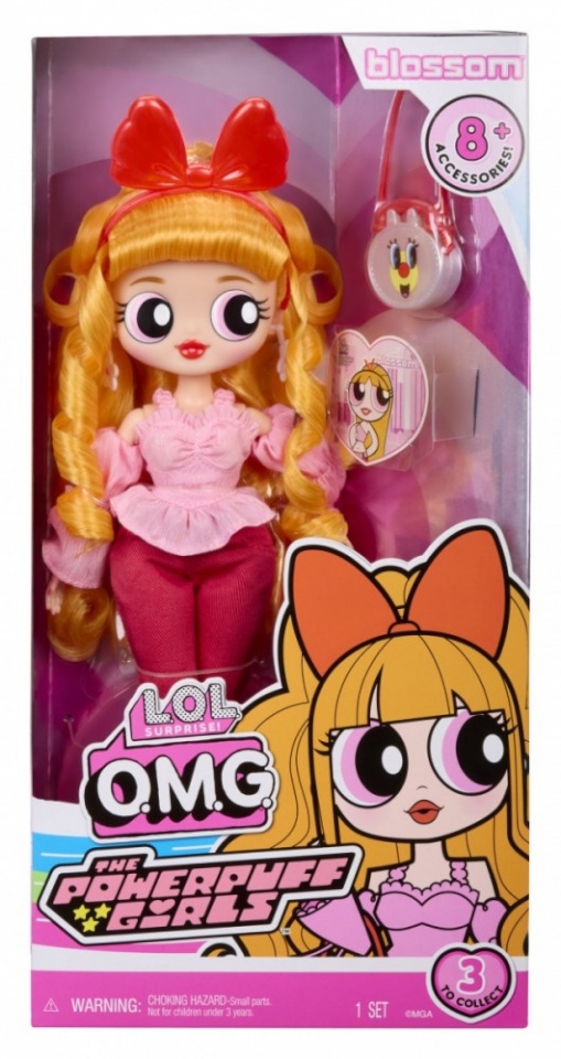 Mga mängunukk Doll L.O.L. Surprise OMG Powerpuff Girls Doll - Blossom