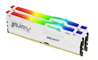 Kingston mälu Memory DDR5 Fury Beast RGB 32GB(2x16GB) 5200MHz CL40 White