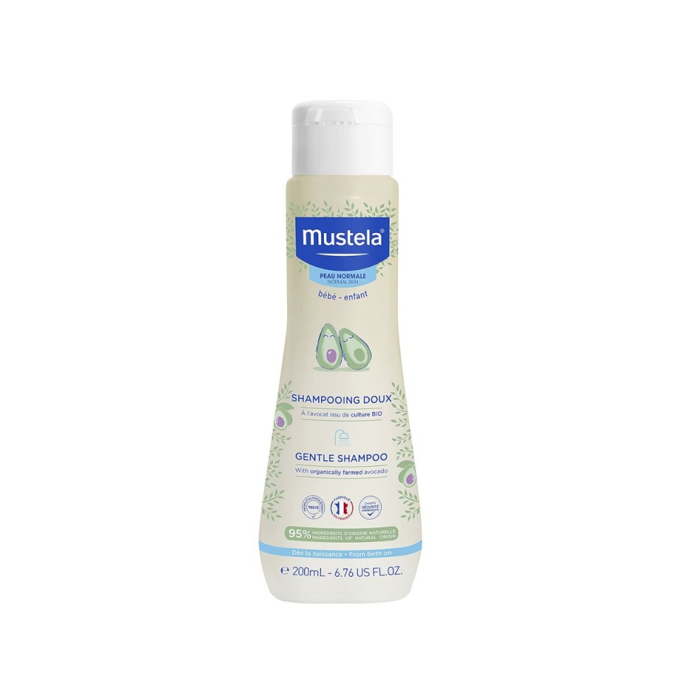 Mustela šampoon Bébé Gentle Shampoo 200ml, lastele
