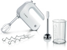 Bosch käsimikser MFQ4070 Styline Hand Mixer 500W, valge