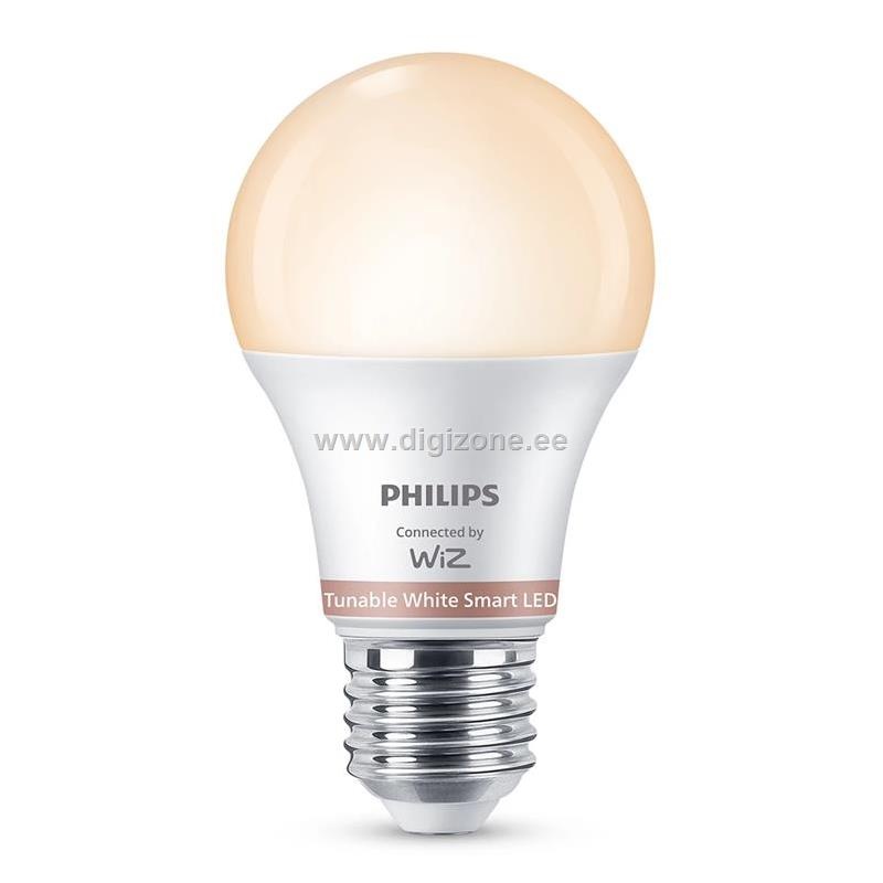 Philips LED pirn Wiz Smart LED Bulb, E27, 2tk, valge