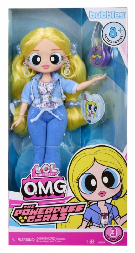 Mga mängunukk Doll L.O.L. Surprise OMG Powerpuff Girls - Bubbles